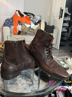 Bruno Magli mens leather boots