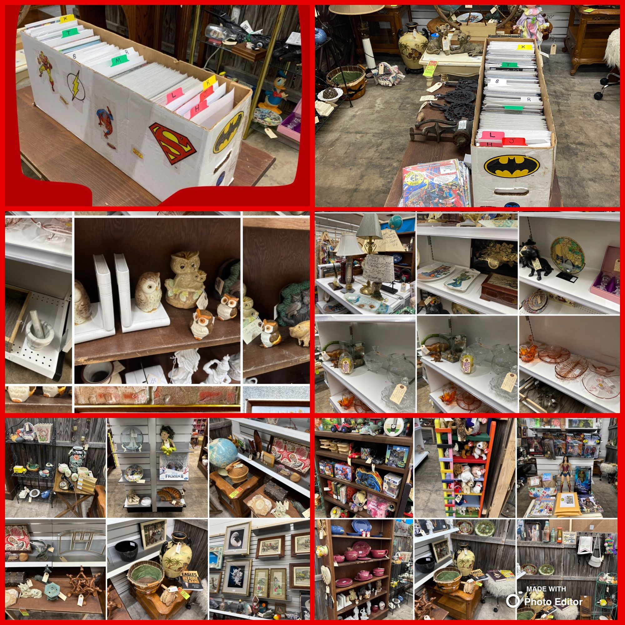 Vintage Goodies Booth A7 @Antique Paradise  (12th & Lindsey Norman) See All Pics—New Items Added