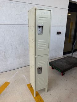 Double Tier Metal School Locker