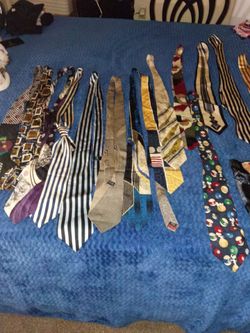 100% silk ties from different designers