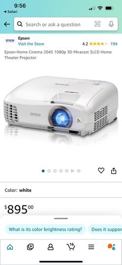 Epson Power line Home Cinema 2045