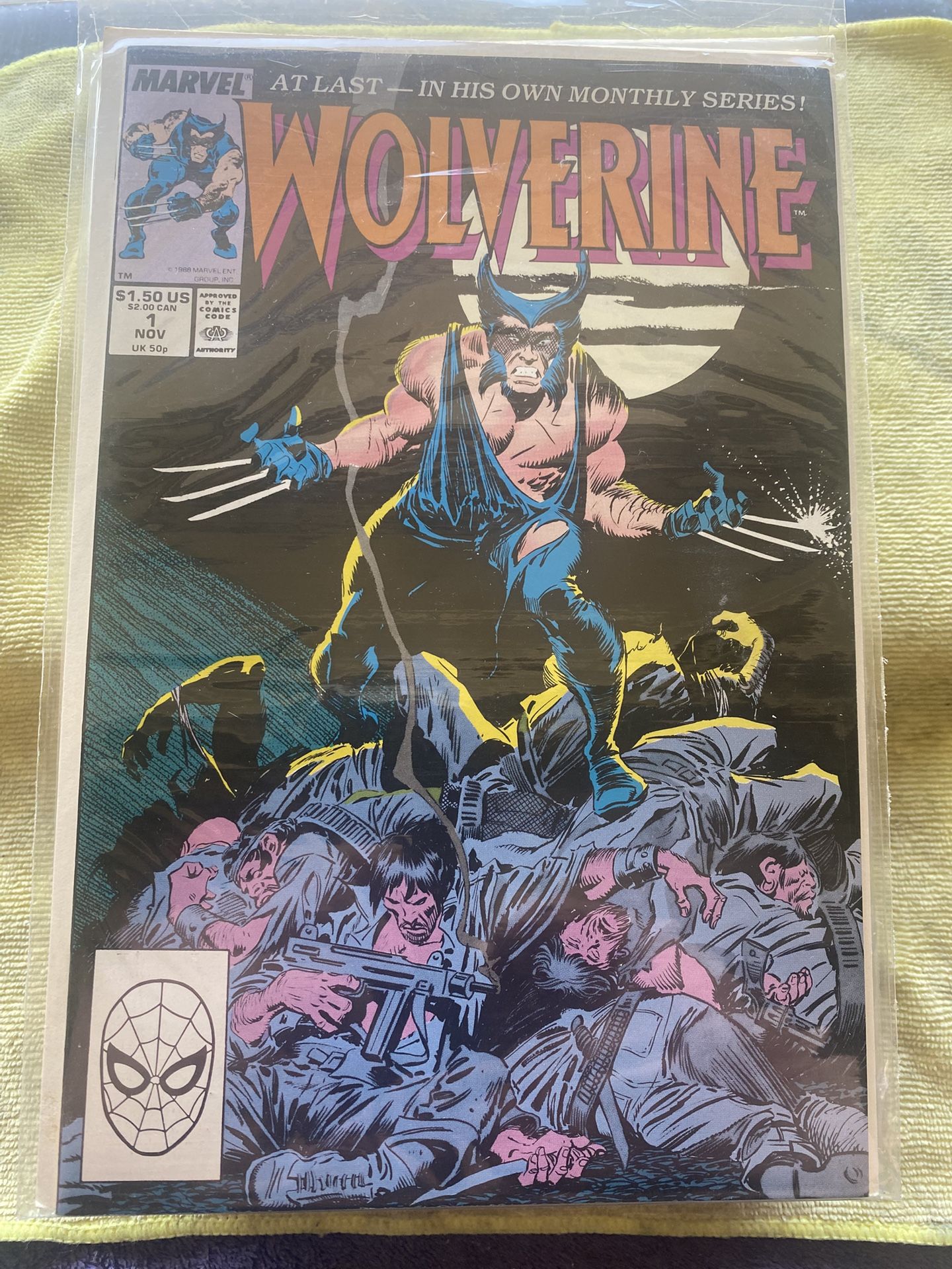 Marvel Comics Wolverine Series 24 Books 1-24 All Bagged. Missing 10, 14 And 18
