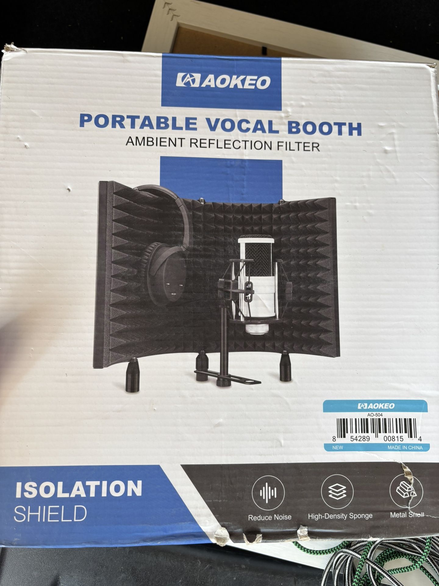Aokeo Portable Vocal Booth