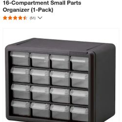 Akro-Mils 16-Drawer Plastic Storage Cabinet

