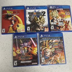 PS4 Dragon Ball Collection (5 Games)