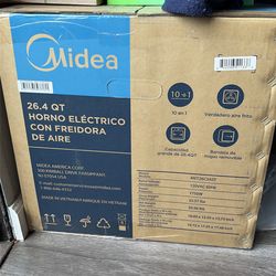 Horno eléctrico con freidora
