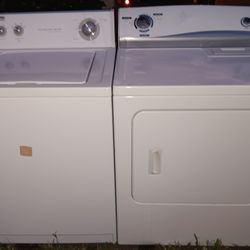 Washer and Electric Dryer