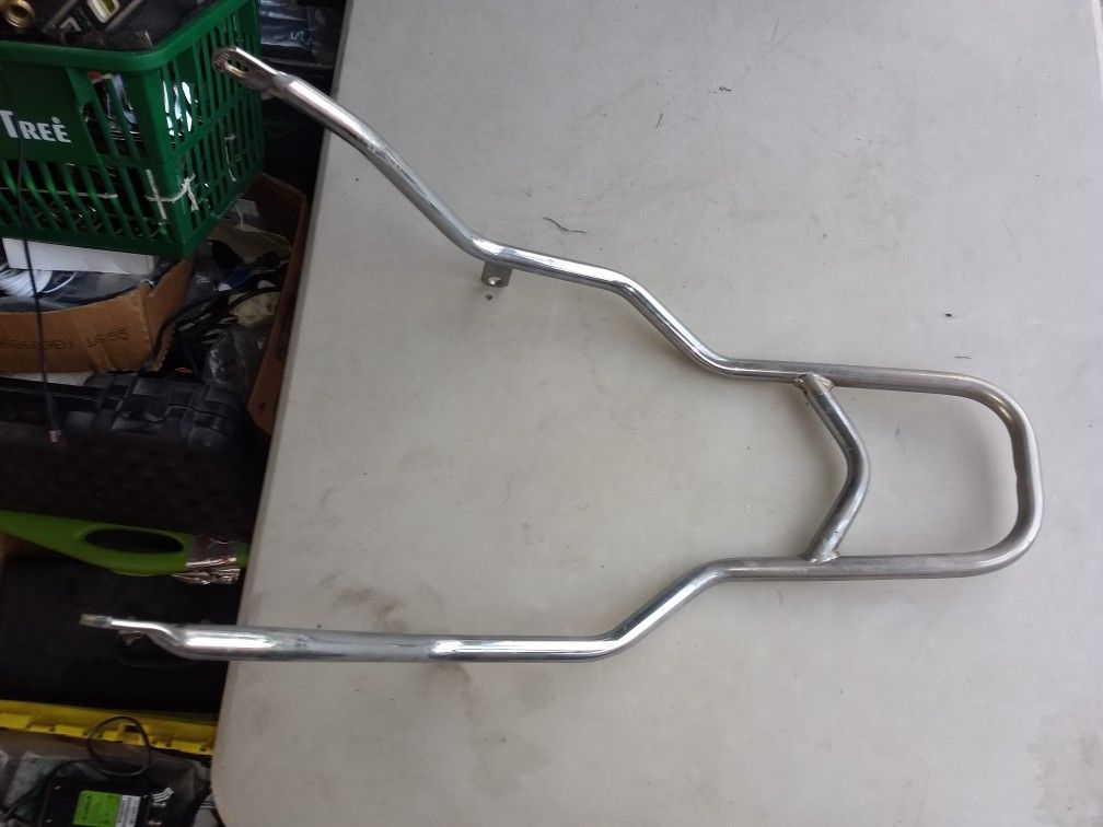 Motorbike sissy bar