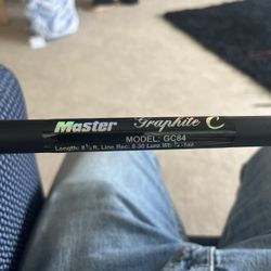 Large Fishing Rod, Right Retrieve 