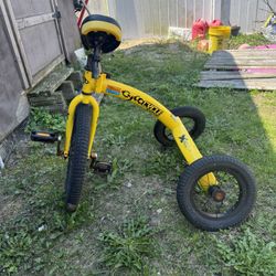 Cycocycle unique, Three Wheel Unicycle