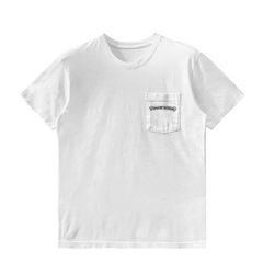 Chrome Hearts White Pocket T-Shirt Medium