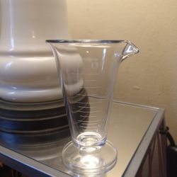 4 Oz. Antique Footed Apothecary Beaker

