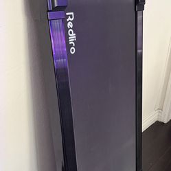 REDLIRO Walking Pad Treadmill Under Desk, Portable Mini Treadmill with Remote Control, Bluetooth, 265lbs Max Weight, Installation-Free Jogging Machine