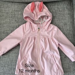 Baby Girl Jacket Size 12 Months 