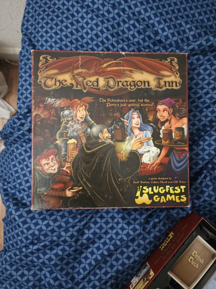 Red Dragon Inn Drinking Board Game