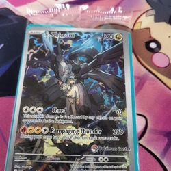 N's Zekrom Pokémon Center Stamped