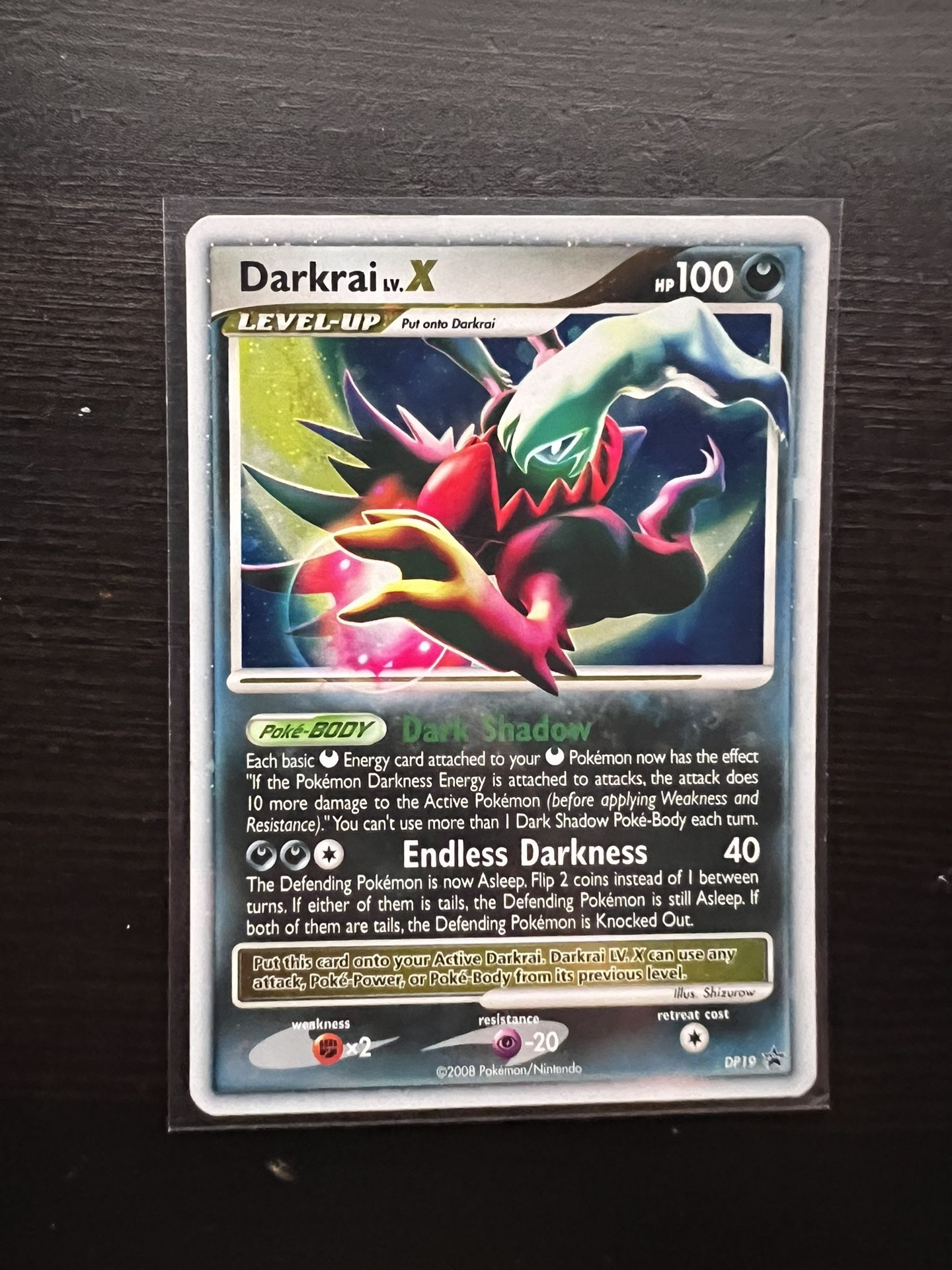 Darkrai Lv X Pokemon Card