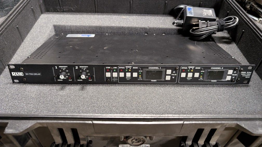 Rane TX-3 AVA 22d Audio Delay