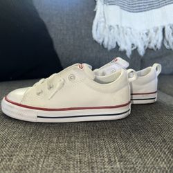Size 10c White Converse 