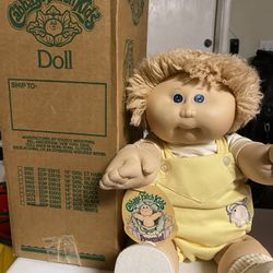 Cabbage Patch Doll In Original Shipping Box