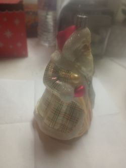 Vintage Waterford Holiday Heirlooms Old World Santa Ornament
