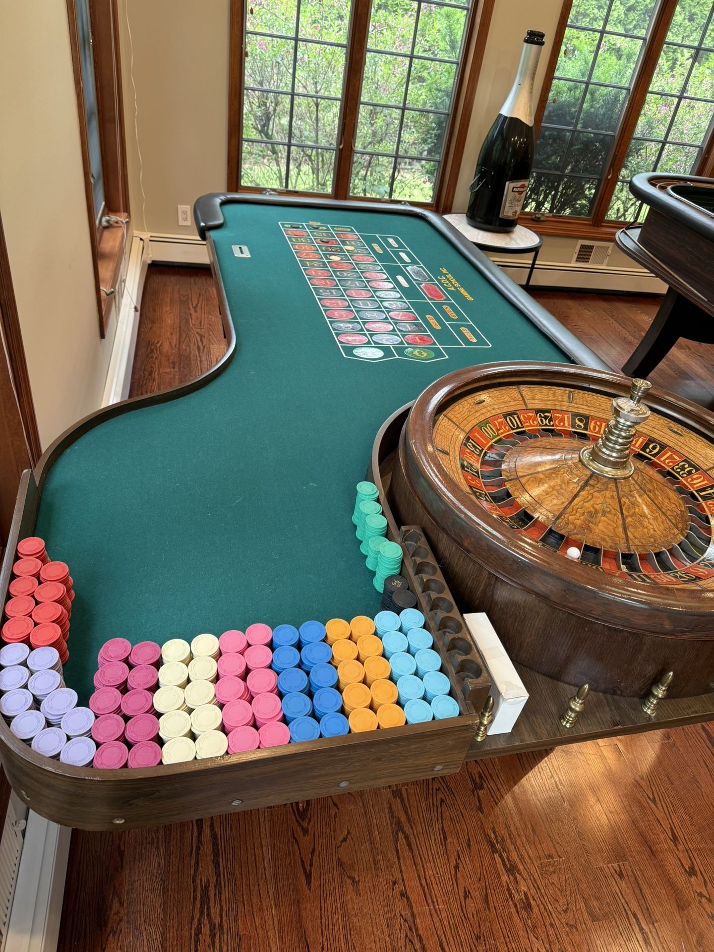 Authentic Casino Roulette Table – Dealer School Original