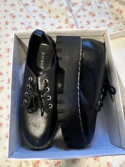 black shoes