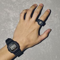 Casio G-SHOCK Nano Ring Watch DWN5600-1 / Brand New / DEADSTOCK