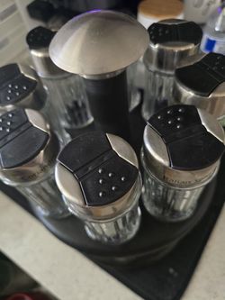 Glass Spice Racks