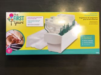 The First Years Freezer Milk Storage Organizer- brand new