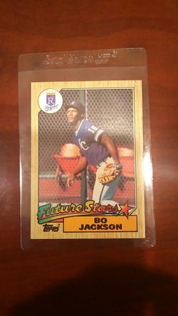 Topps 1987 Bo Jackson rookie card