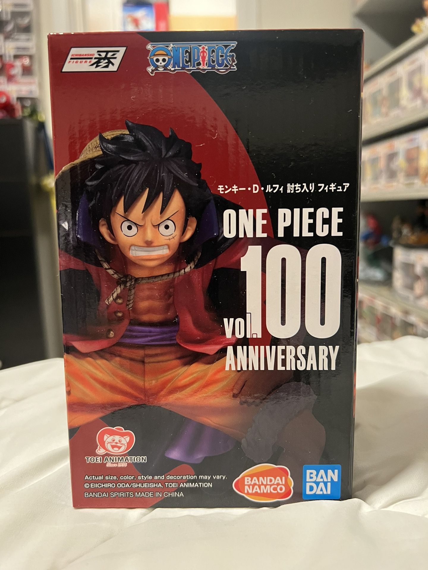 One Piece Luffy 100th Anniversary Figure