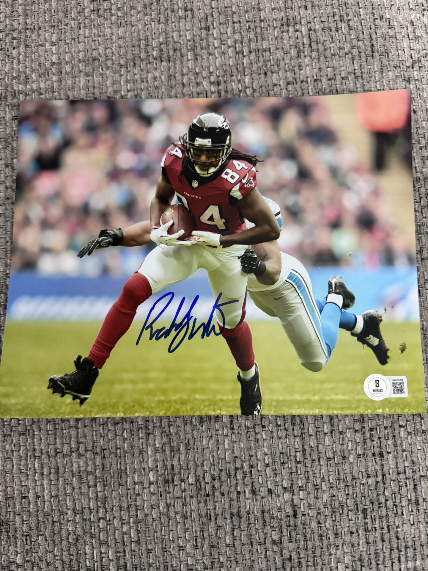 Roddy White  Signed Autograph 8x10 Photo - Beckett Coa - Atlanta Falcons