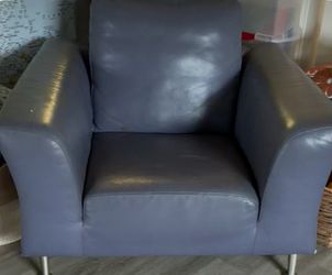 Leather soflex chair