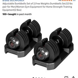 Adjustable Dumbbells 