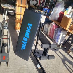 Total Gym home fitness machine, rowing machine and exercise gym