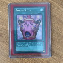 Pot Of Sloth Secret Rare CORI-EN061 Yugioh