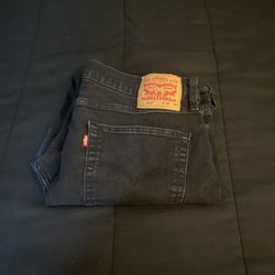 Black Levi Jeans 