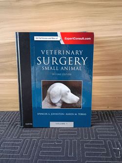 Volume 1 of Veterinary Surgery: Small Animal, Second Edition, written by Spencer