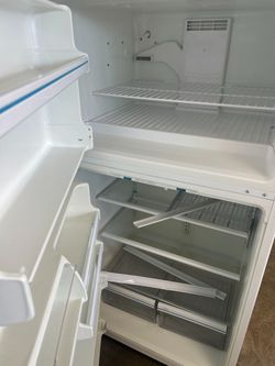 Admiral white top freezer refrigerator -free delivery