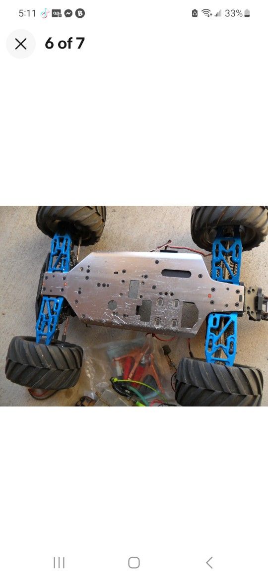 HPI BULLET Monster Truck Roller 1/10 With Upgrade Parts