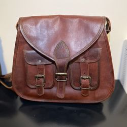Large vintage Messenger bag
