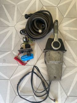 Oem Yamaha 704 controls, harness and ignition