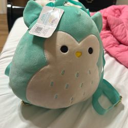 squishmellow backpack with tags