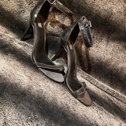 Forever 21 Wide Fit Sparkly ✨ 5” 👠 High Heels Size 13