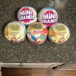 Mini Verse & Mini Brands-5 Items!($37.14+ Value)