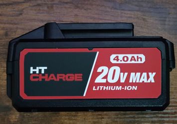 Hyper Tough (HT) 20V Max 4.0Ah Lithium-Ion