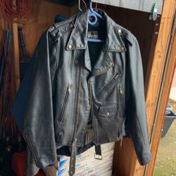 Wilson leather jacket for lady size 38