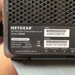 Netgear C6900 Cable Modem