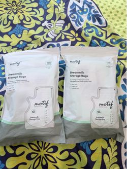 Milk storage bags